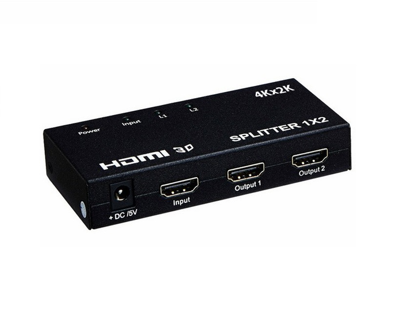Bộ chia HDMI 1 ra 2 FULL HD 1080 HỖ TRỢ 3D - Hàng Nhập Khẩu