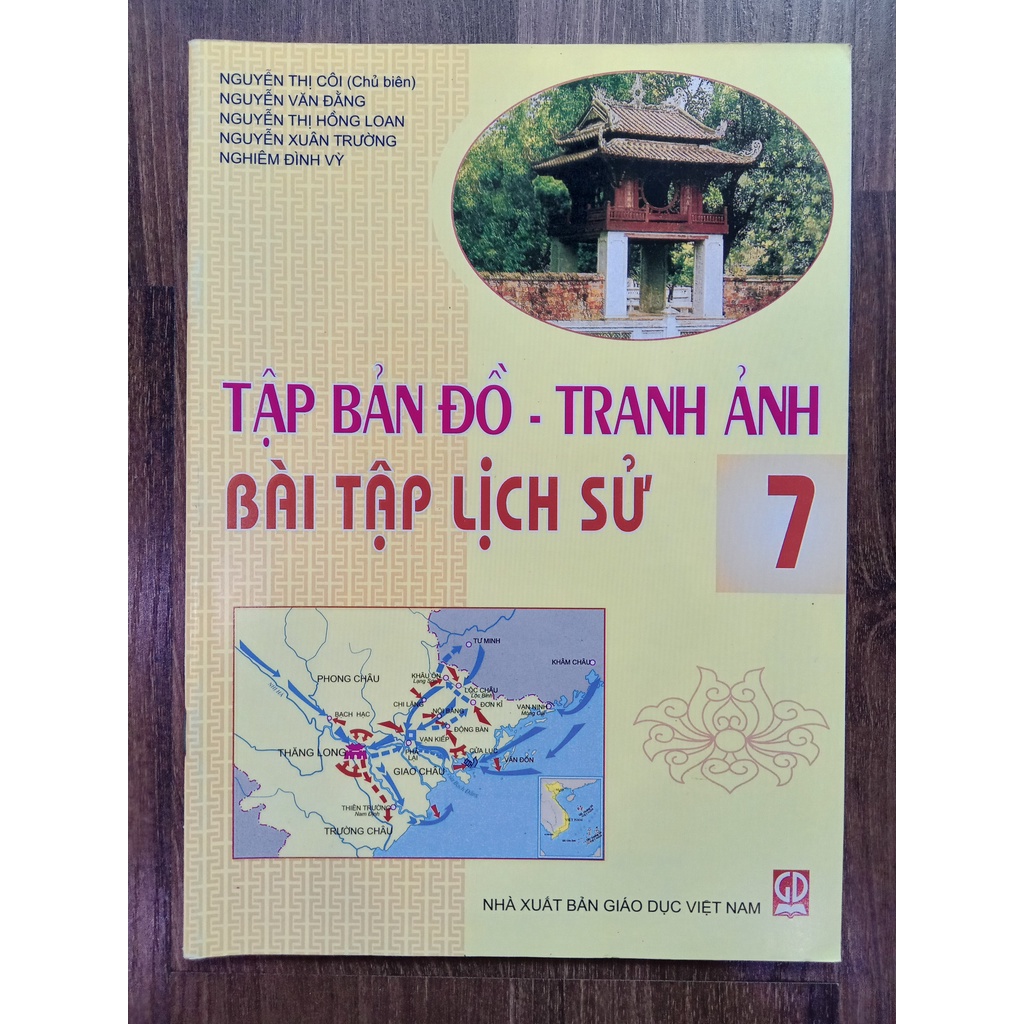 Sách - Bản đồ tranh ảnh + bài tập lịch sử 7
