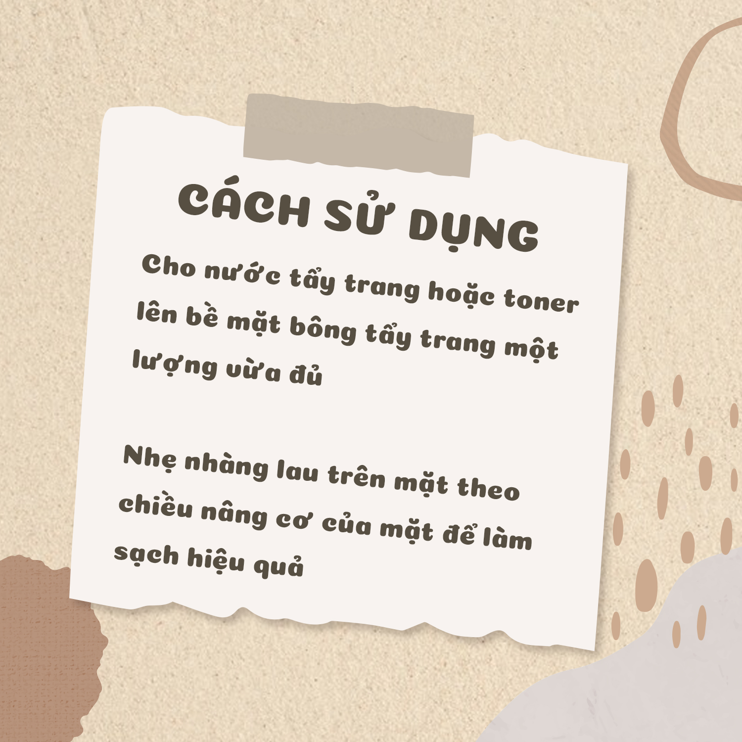 Bông Tẩy Trang Organic Cao Cấp Labo Organic Cotton Puff 200 Pieces (200 Miếng/ Gói)
