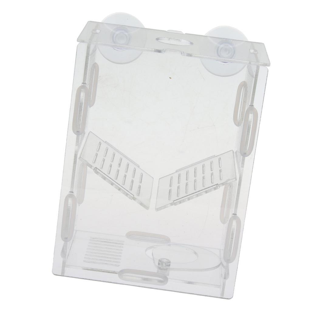 Aquarium  Tank Plastic Floating Isolation Divider Breeding Box