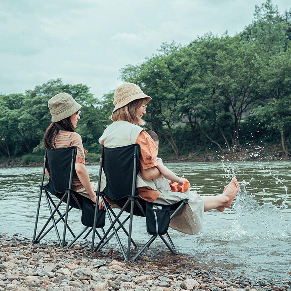 Portable Folding Camping Chair with Carrying Bag for Outdoor Camping Hiking Fishing Picnics
