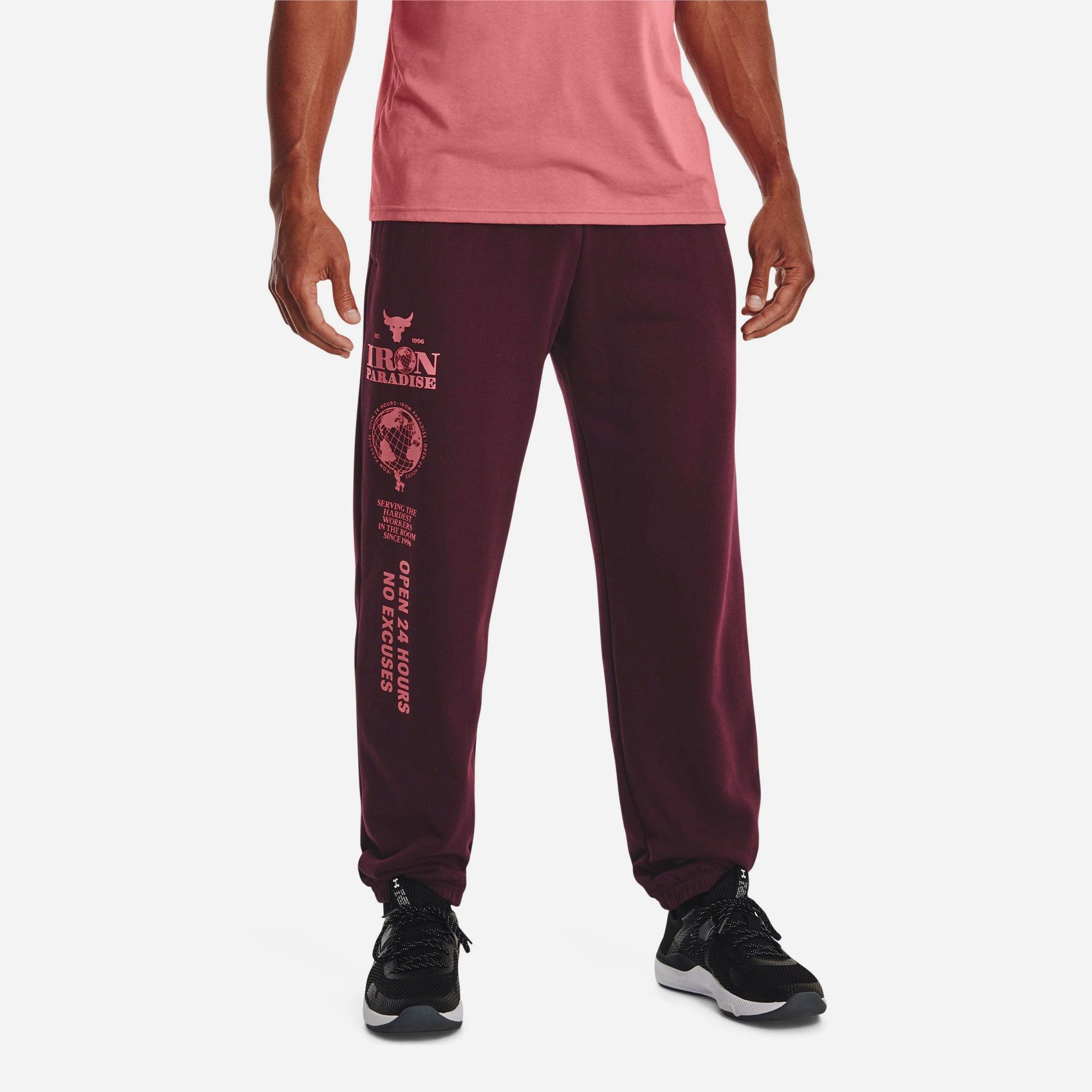 Quần dài thể thao nam Under Armour Pjt Rck Hwt Terry Pnt - 1373568-600