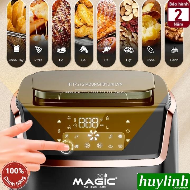 Nồi chiên không dầu - hấp hơi nước Magic ECO S07 Pro - Dung tích 7 lít - Hàng chính hãng