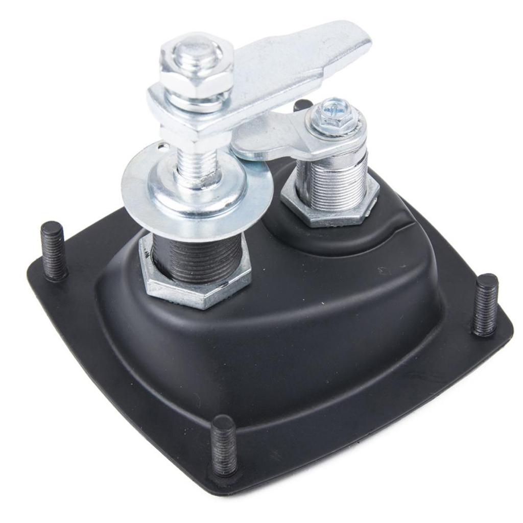Stainless Steel Door Lock Pendant Tool Box RV T Tee Handle Lock 10 * 10 * 9.5cm with Key
