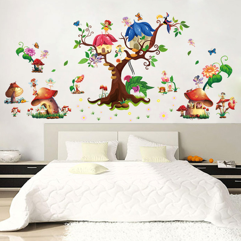 Decal Dán Tường Xứ Thần Tiên SK9272