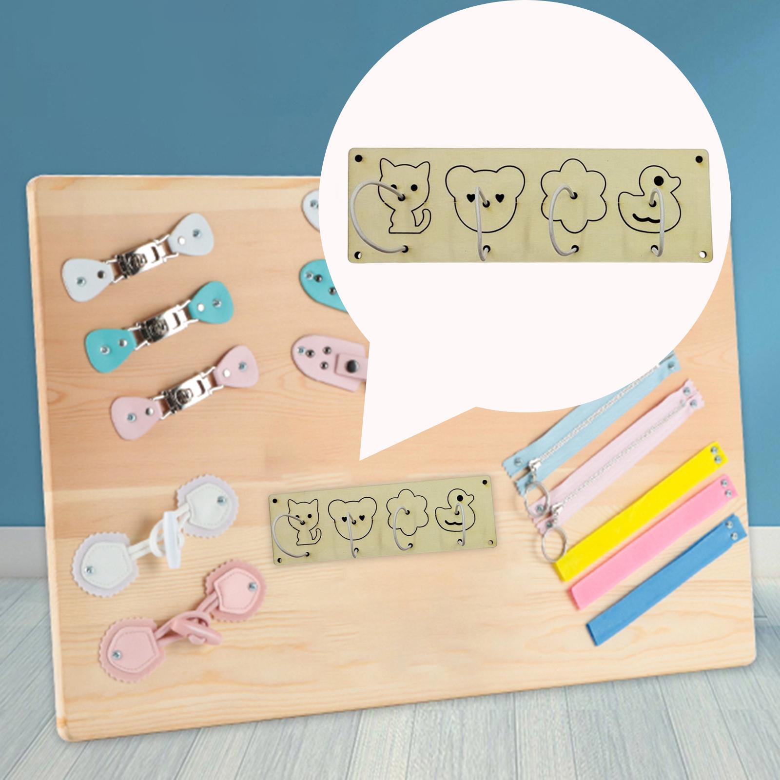 Busy Board Material Educational Toys Adorable for Daycare Kindergarten