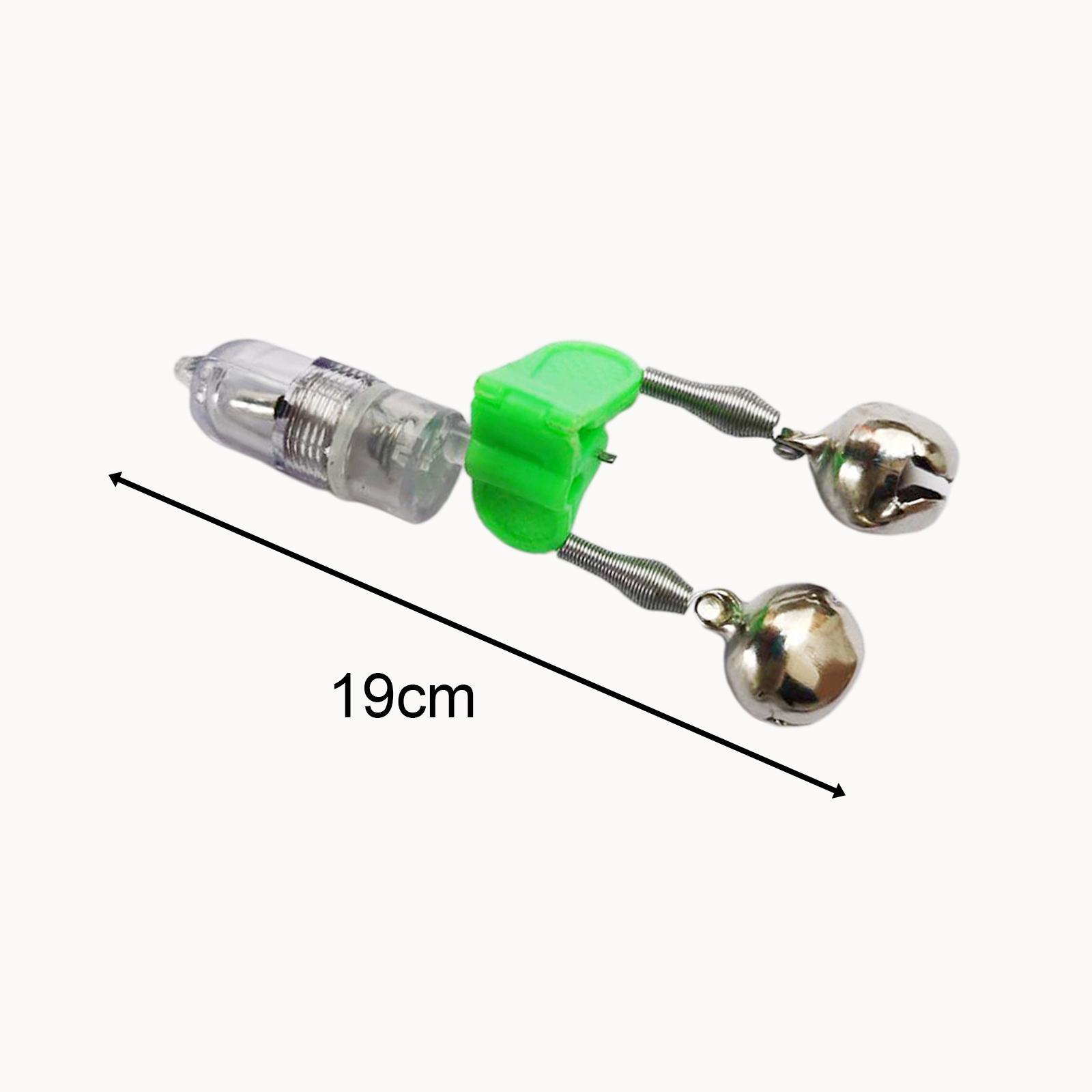 10Pcs Dual Bells  Bite Lure Alarm for Night Fishing Outdoor Surf Fishing