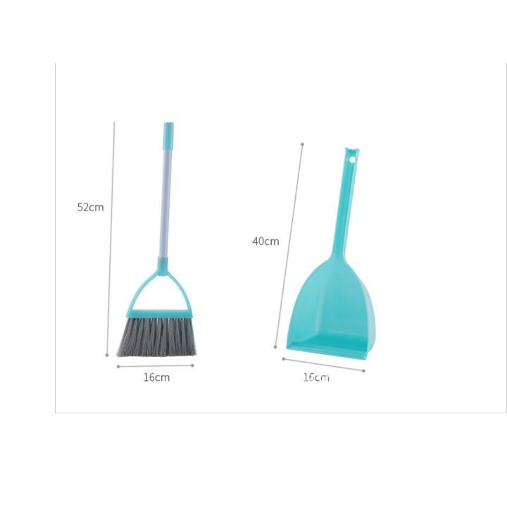 Bộ 2 dụng cụ lau nhà mini dành cho mẹ và bé 2019