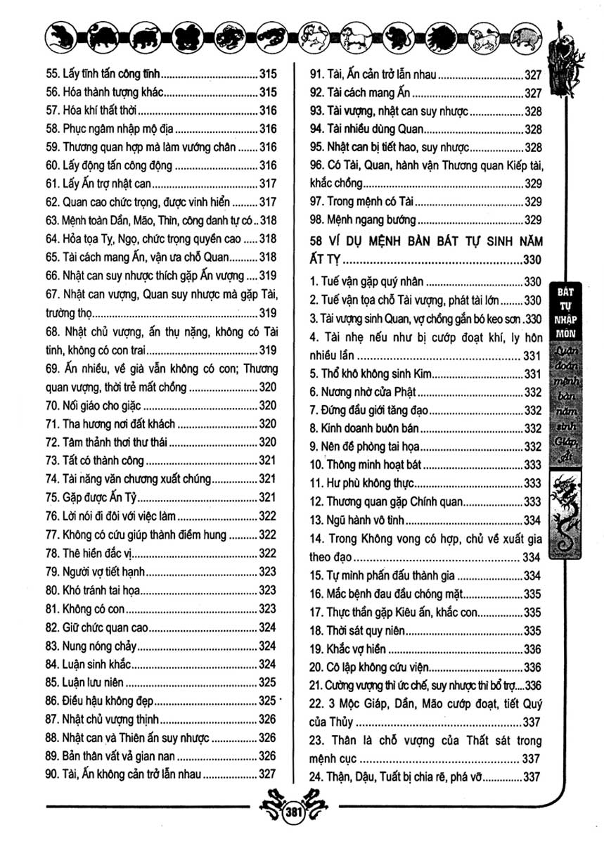 Bát Tự Nhập Môn - Luận Đoán Mệnh Bàn Năm Sinh Giáp, Ất - QB