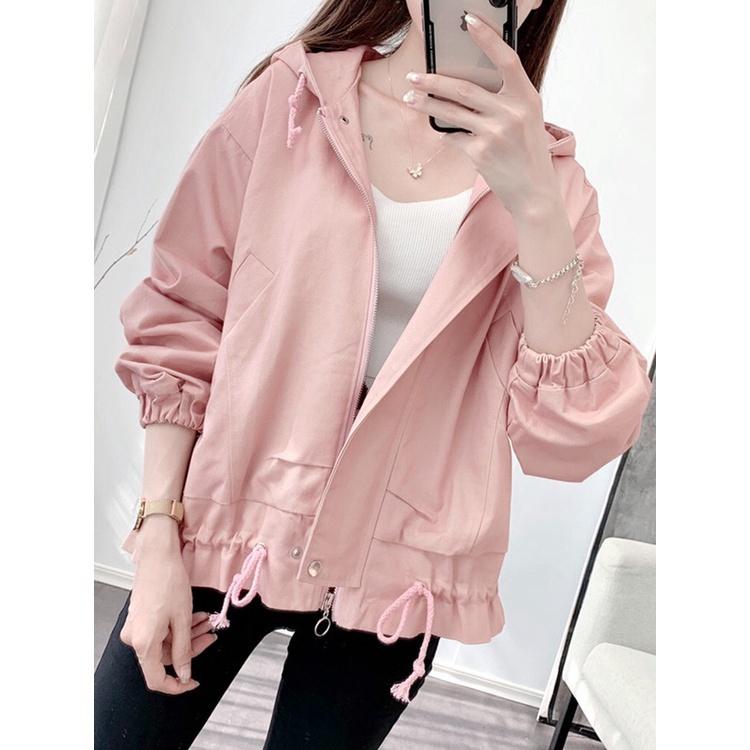 Áo khoác kaki kiểu nữ dây rút lai cực xinh , thiếu nữ teen cho các bạn trẻ VINA 1HIT