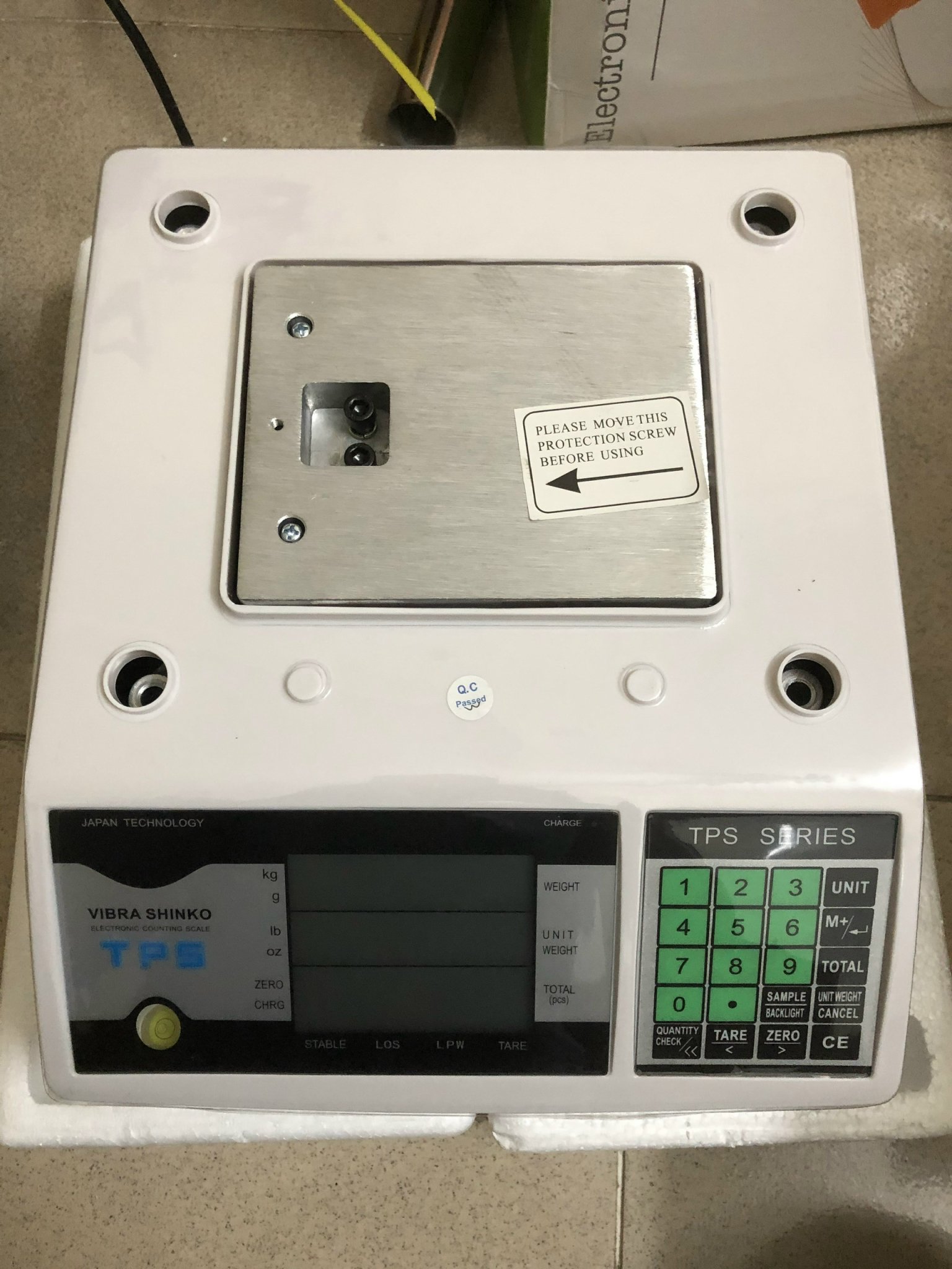 Cân Điện Tử VIBRA SHIKO TPS C 6 KG 0.2 G