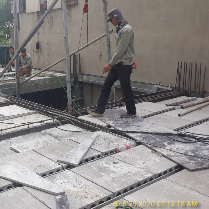 Sàn bê tông siêu nhẹ 1000mm