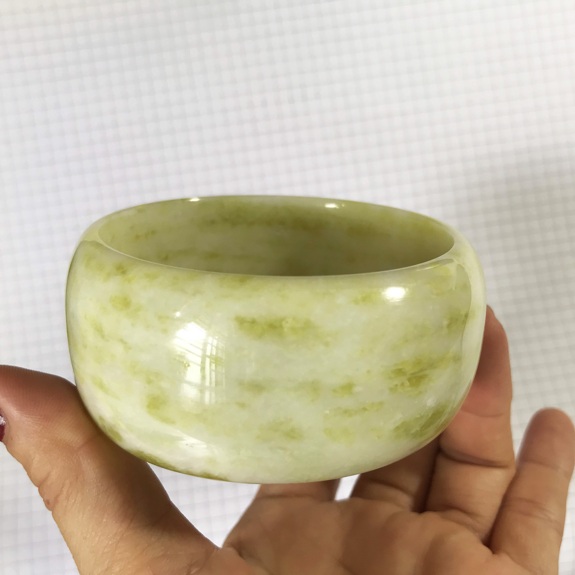 Vòng tay serpentine bản hẹ nhiều size từ 5.0 cm đến 6.5cm) cho nam và nữ màu vàng cho mệnh Thủy và Kim