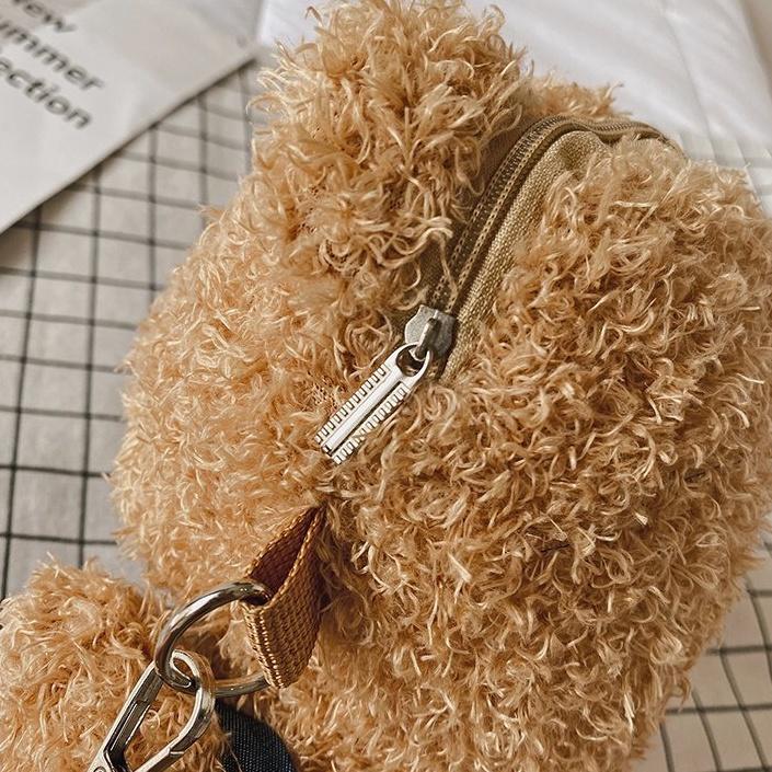 TÚI, BALO ĐỰNG TIỀN LÌ XÌ - Túi, balo đeo chéo đi học, đi chơi hình gấu Teddy phiên bản Hàn Quốc dễ thương, ngộ nghĩnh