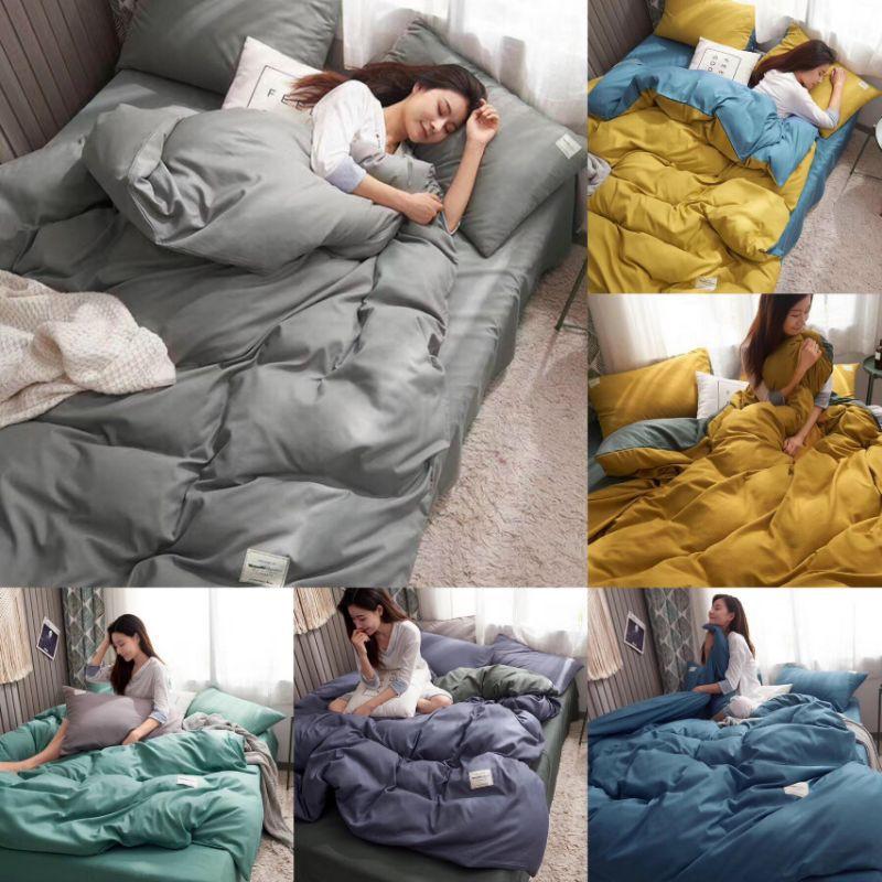 Bộ chăn ga cotton Tici cao cấp nhập khẩu Hàn Quốc đủ size