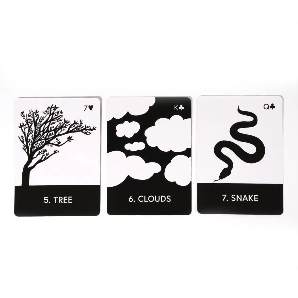 Bộ bài Blackbird Lenormand 36 lá bài tặng đá thanh tẩy