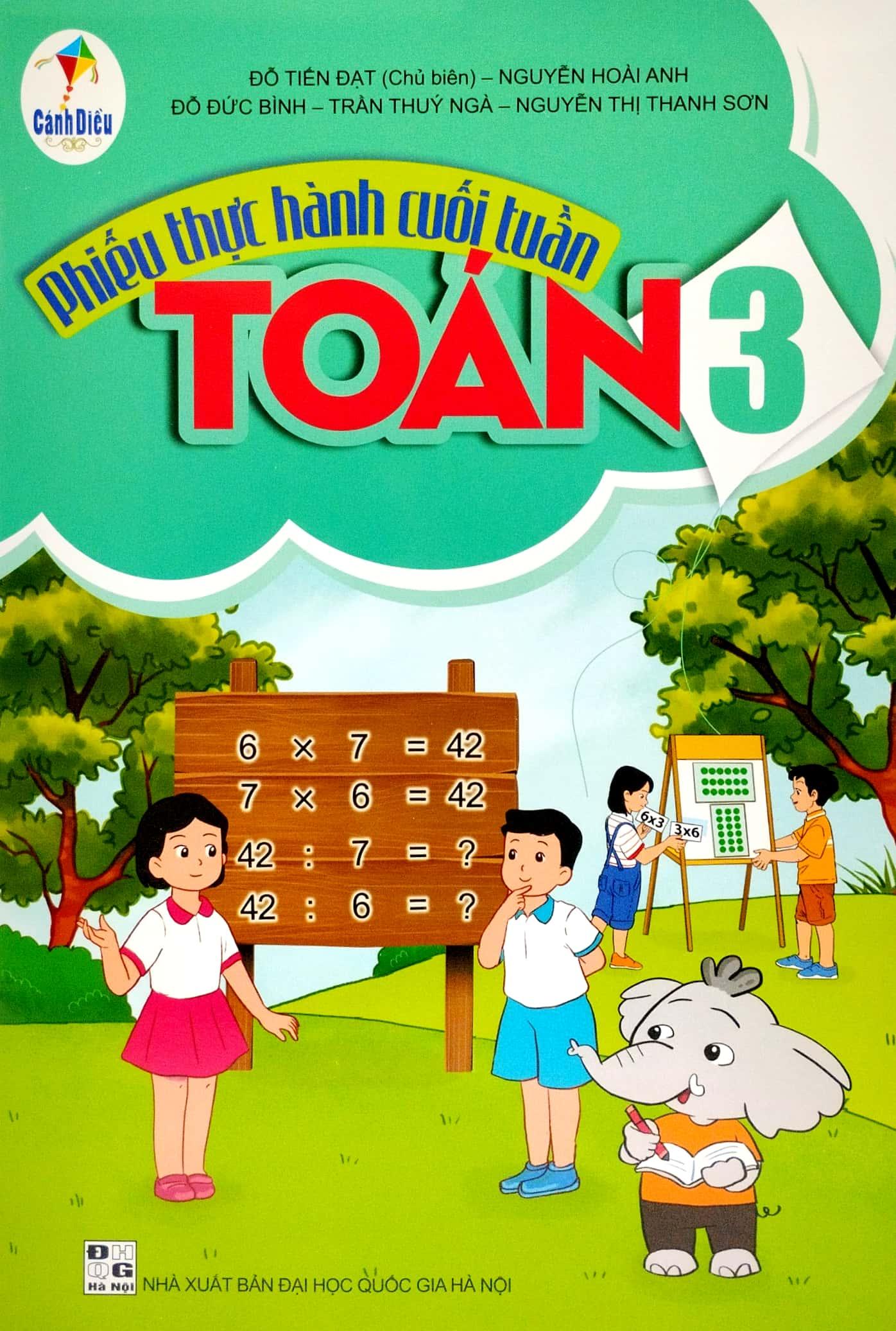 Phiếu Thực Hành Cuối Tuần Toán 3 (Cánh Diều)