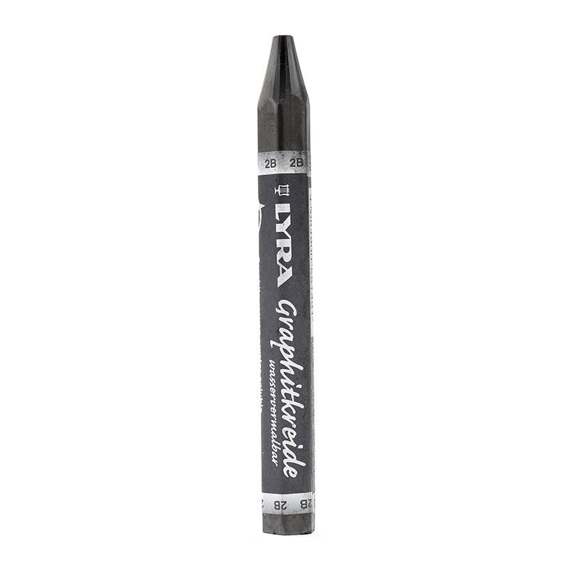Bút sáp đen Lyra Graphite Crayon, water Soluble 2B (Đức)
