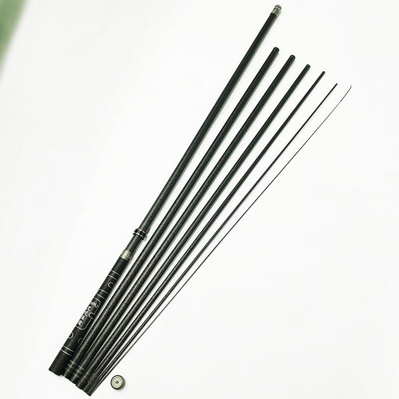 Cần Câu Tay Hắc Báo 5H Cần Câu Đài Câu Đơn Carbon Cần Câu Cá Cao Cấp