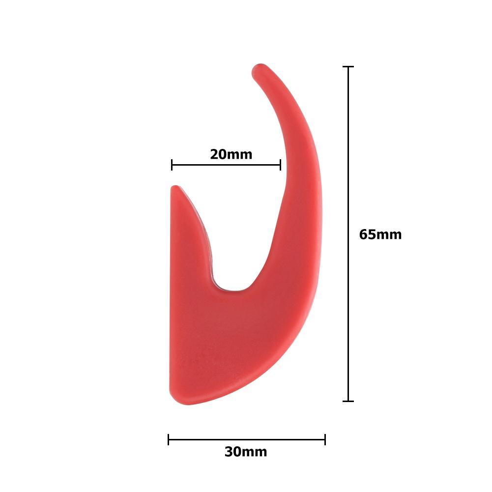 Móc treo đầu xe tay ga cho Ninebot F Series F20 F30 F40 Công cụ xe tay ga điện Hook Skateboard Storage HOÀN TOÀN PHỤ KIỆN Color: White Scooter Hook
