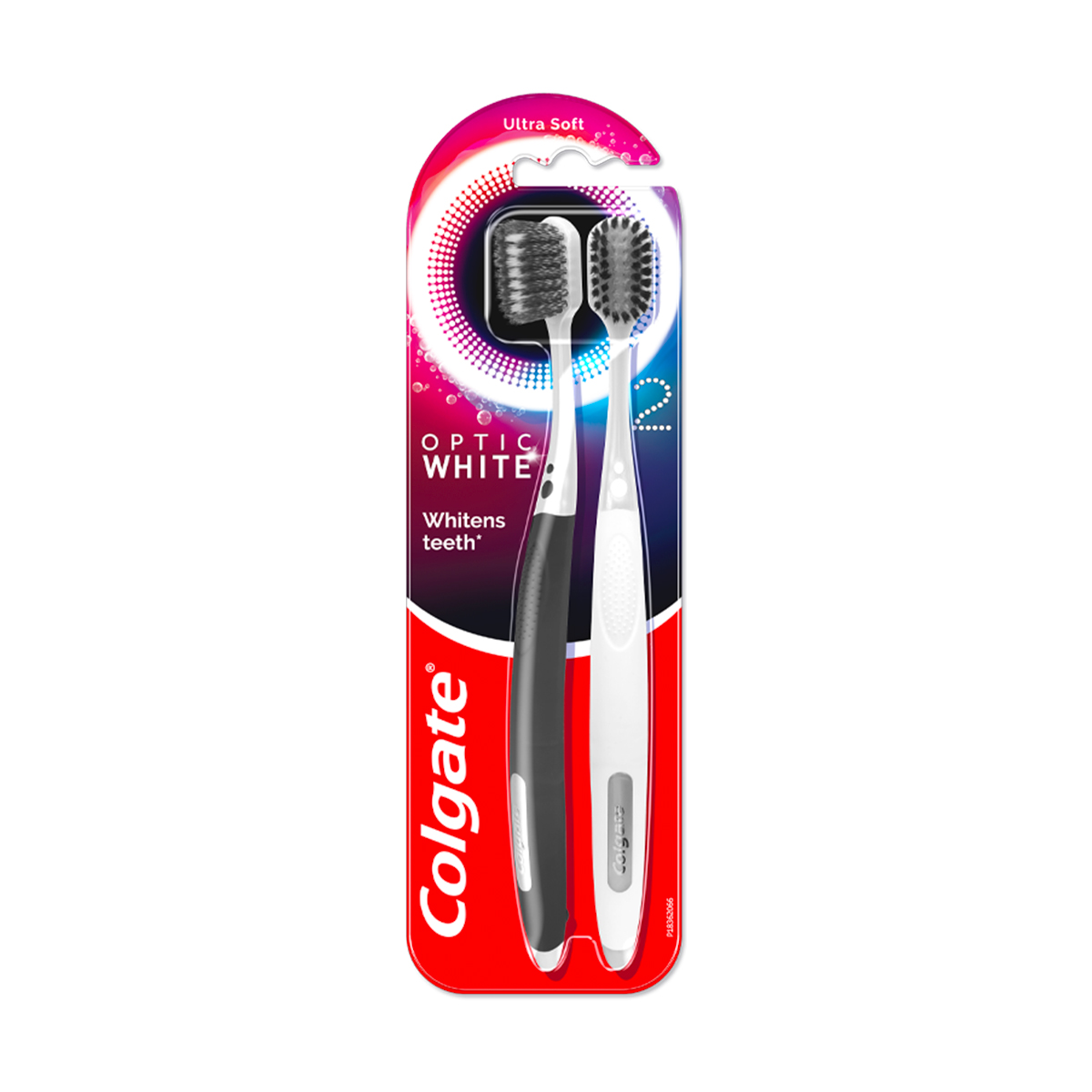 Bộ 2 bàn chải đánh răng Colgate trắng răng Optic White