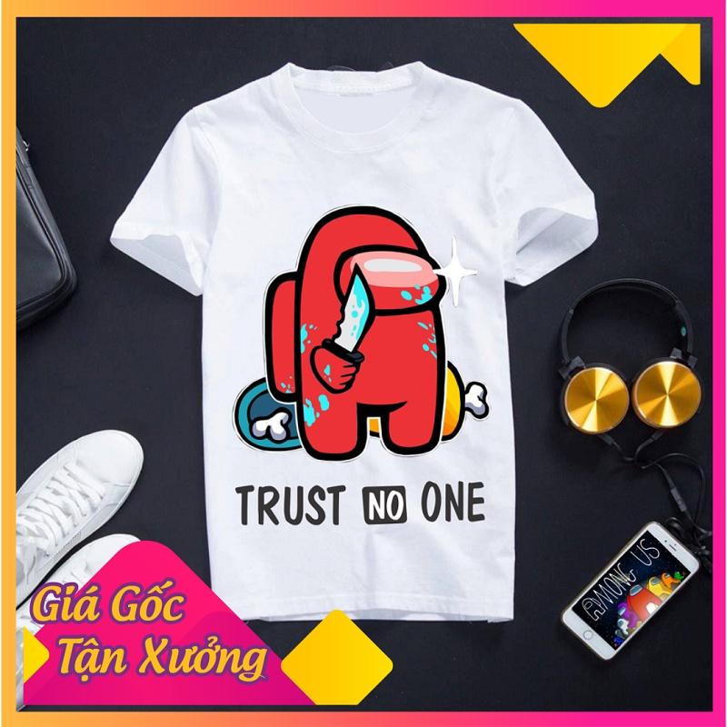 Áo Among us Áo thun in hình Among Us màu trắng siêu hot