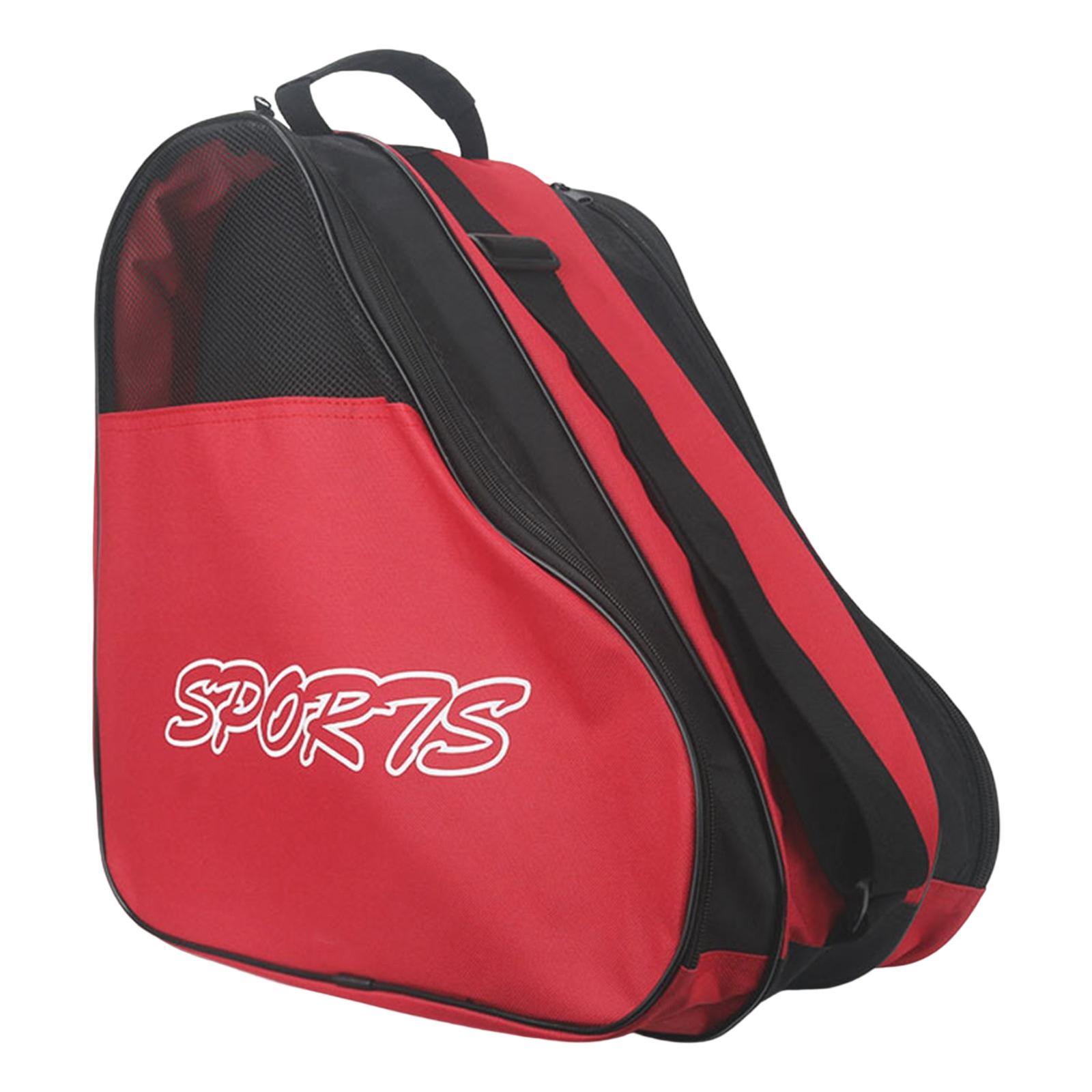 Skates Bag Breathable Case Backpack Ice Skating Bag Skates Storage Bag for Adult Sports Women