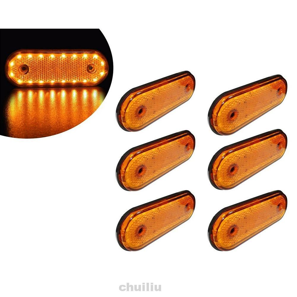 Set 5 Đèn Tín Hiệu Hình Oval Cho Xe Tải