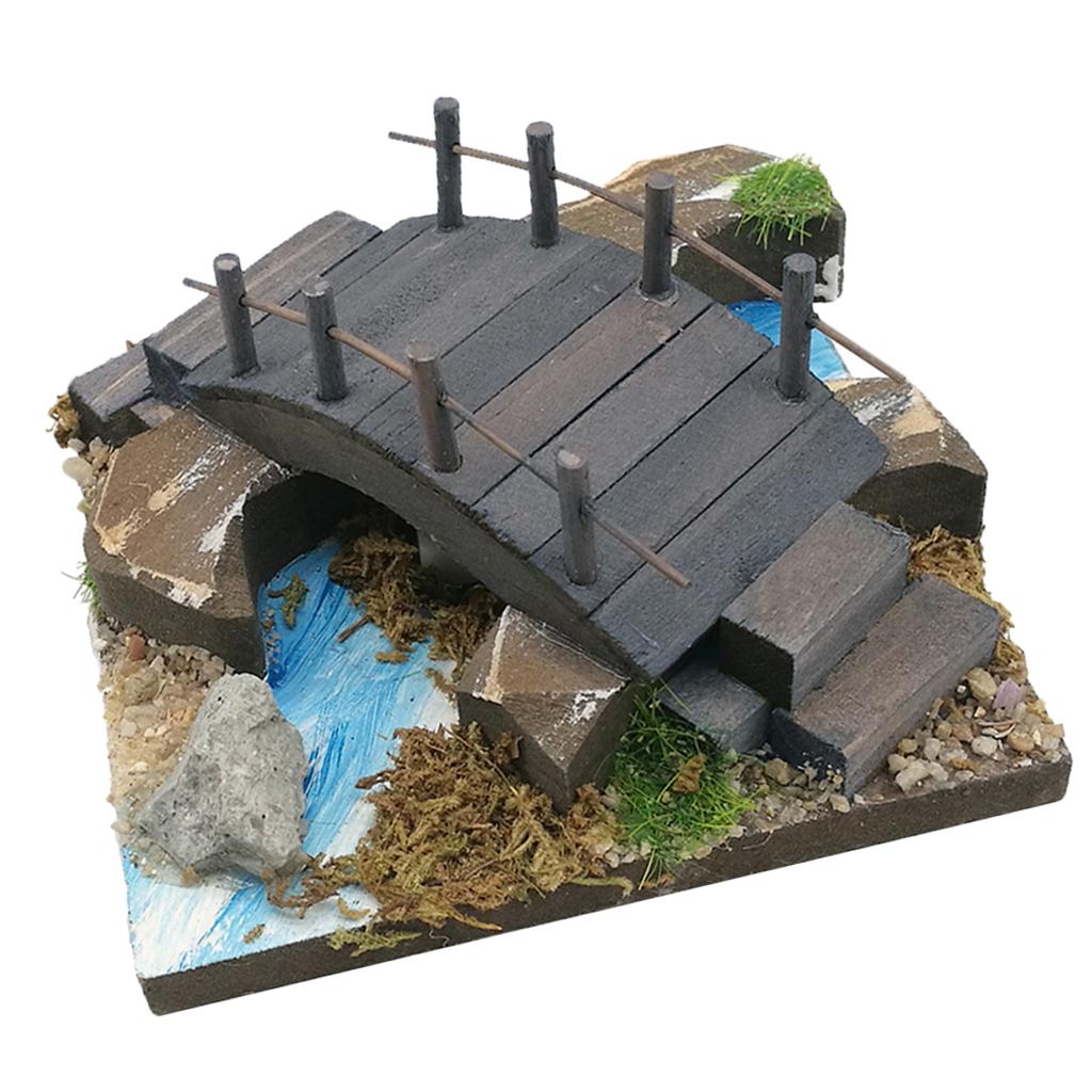 Mini Garden Building Micro Landscape for 1:12 Dollhouse Home Yard Decoration