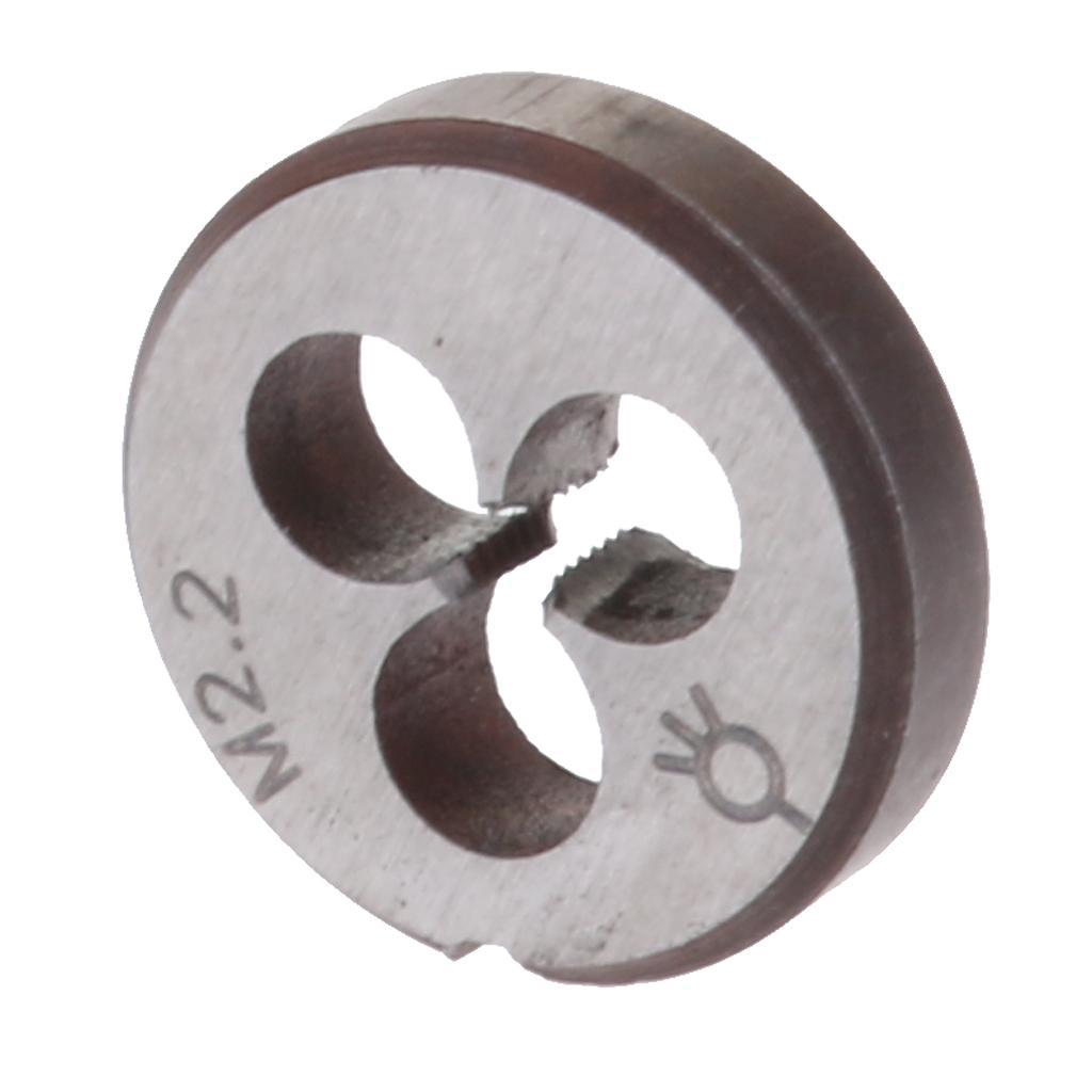 2PCS HSS Threading Die M2.2 M2.5