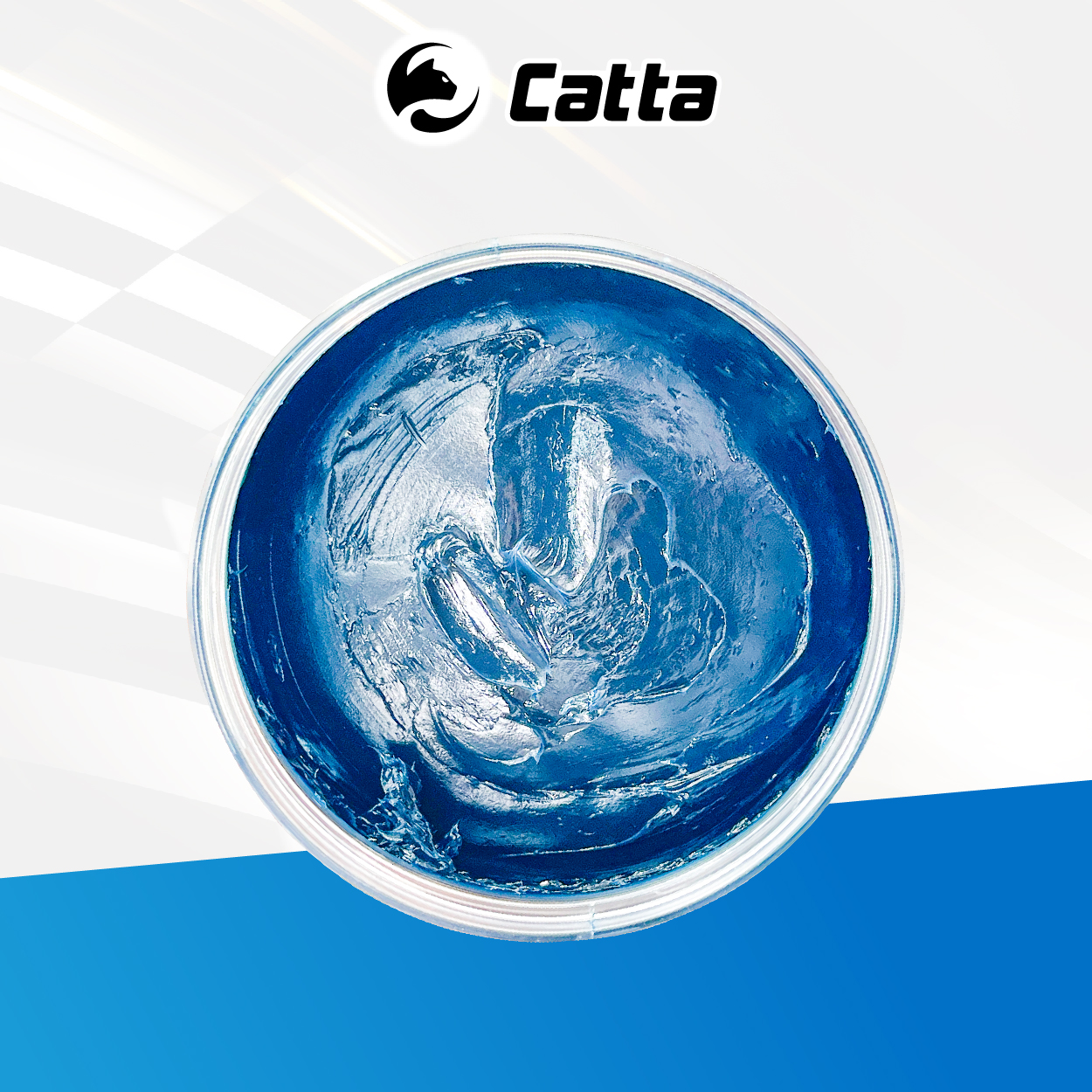 Mỡ Bò Chịu Nhiệt và Cực Áp Cao Cấp CATTA SAPPHIRE HP3 280 độ Gốc Lithium 200G-500G (Xanh Dương)