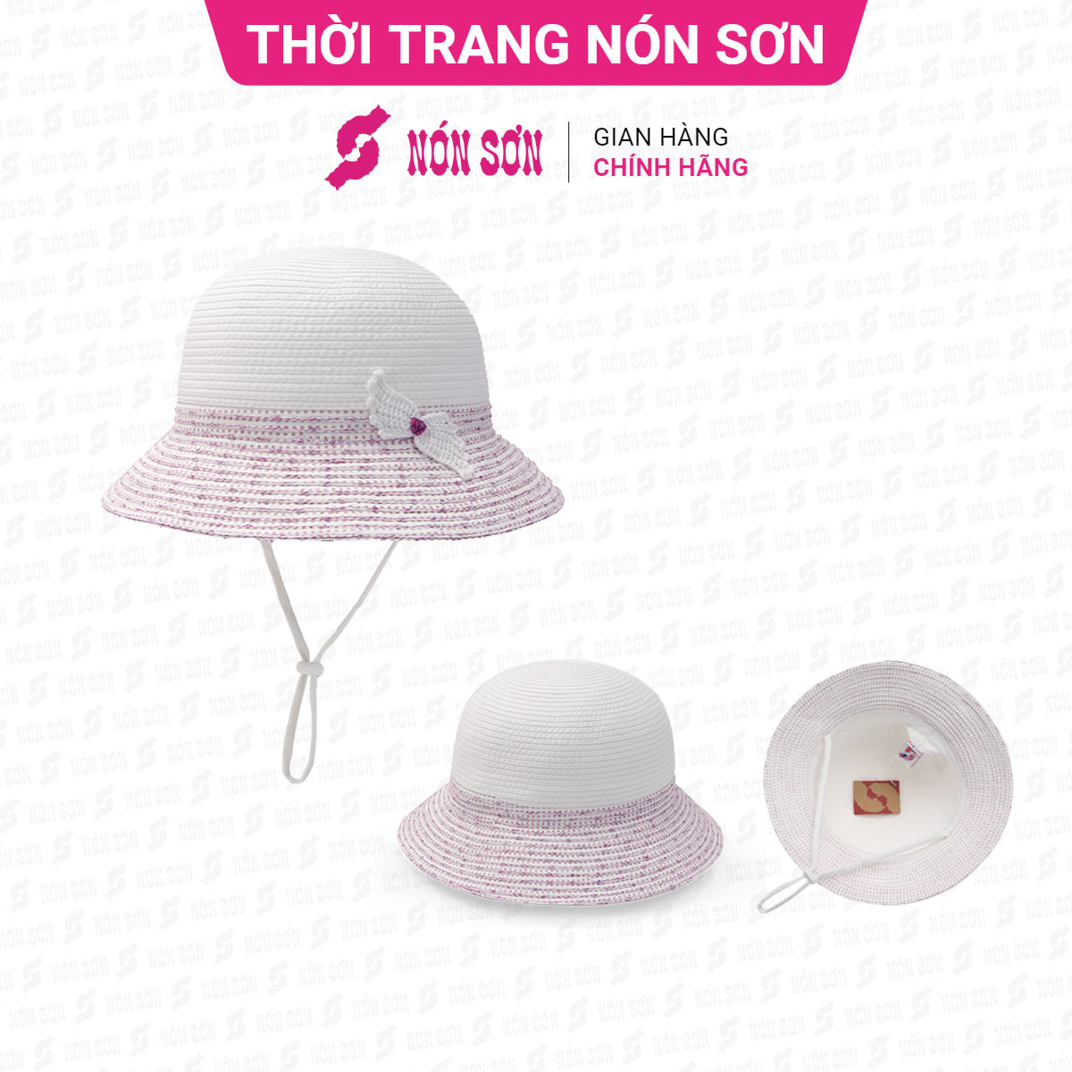 Mũ vành trẻ em thời trang NÓN SƠN-XH001-1TE-TR6HV