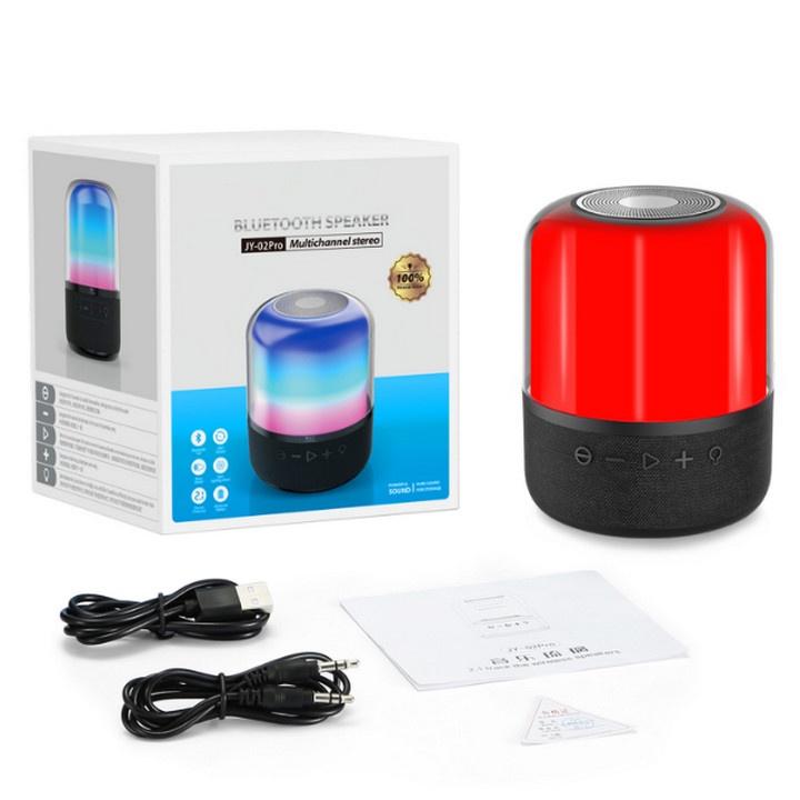 Loa Bluetooth Speaker JY-02Pro Âm Thanh Vòm 2.1 Channel 360 Độ, Công Suất 30W, Pin 3600mAh - Home and Garden