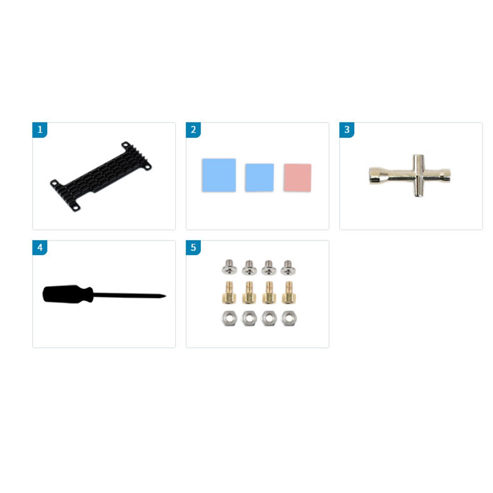 Heatsink Computer Parts for Raspberry Pi Zero Anti-Corrosion Professional
