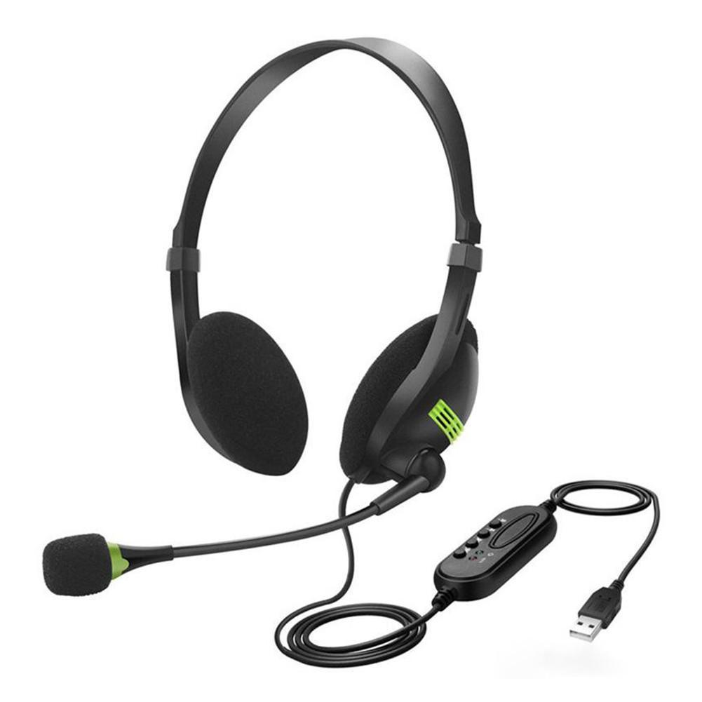 Tai nghe chụp tai chơi game học tập tích hợp micro dành cho máy tính/ laptop/ mac
