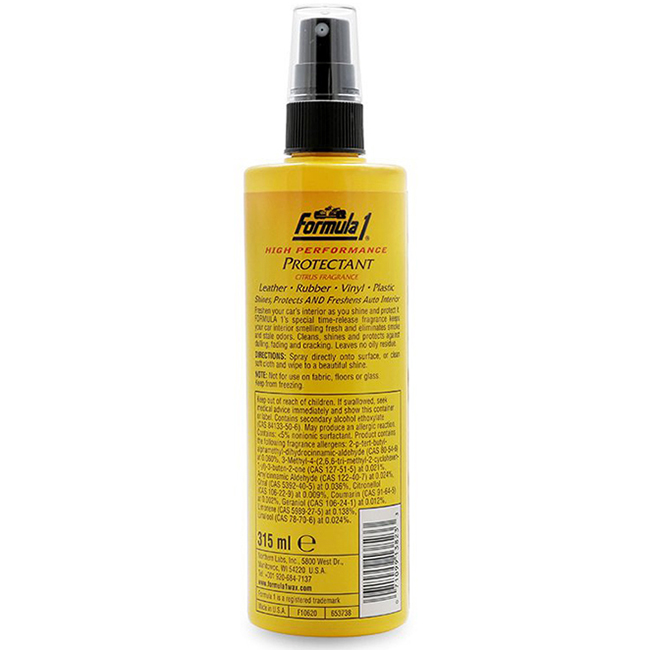 Chất Bảo Dưỡng Táp Lô, Ốp Chụp Mâm Nhựa 2 Trong 1 FORMULA Protectant 315ml