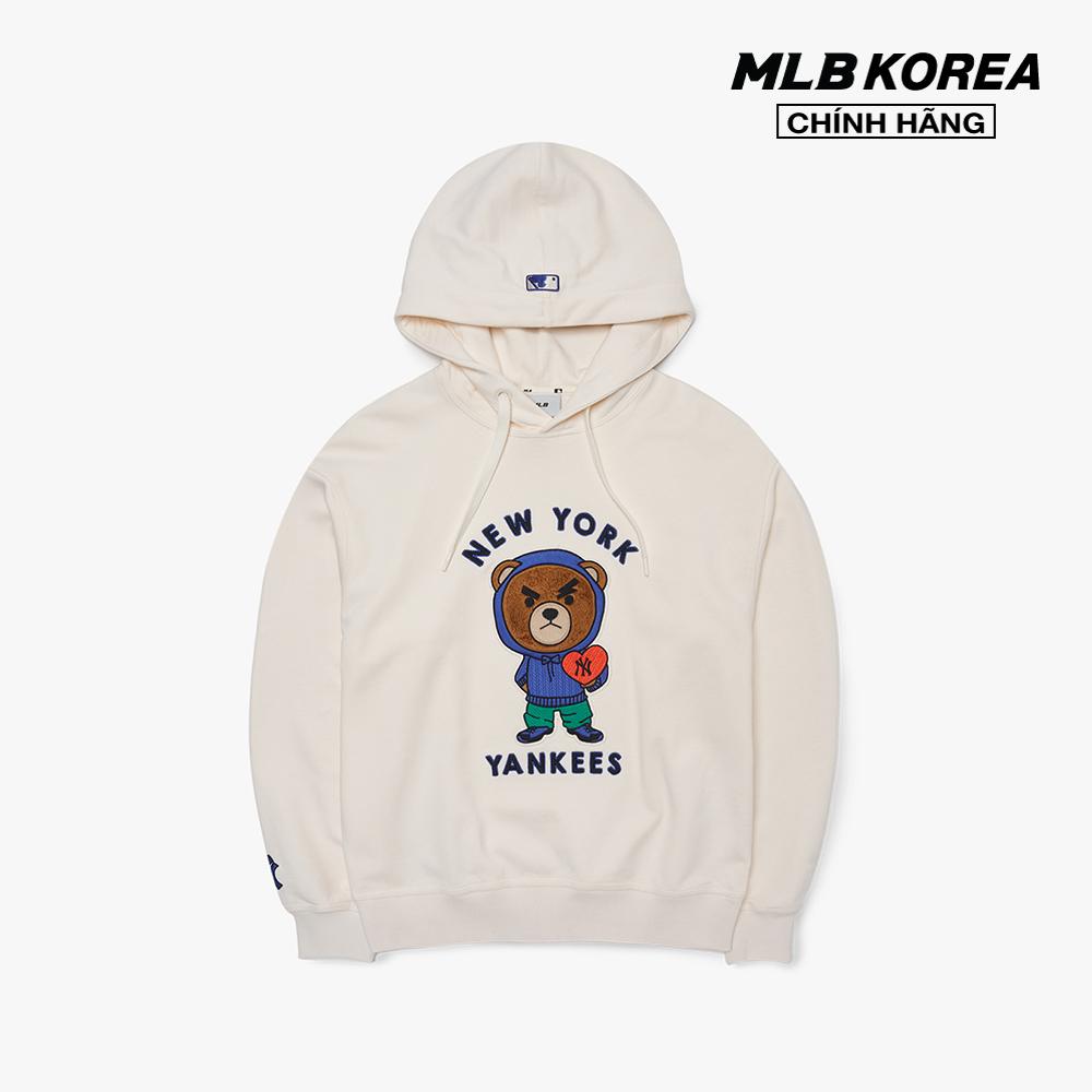 MLB - Áo hoodie tay dài phối mũ Mega Bear Mega Overfit 3AHDE0126