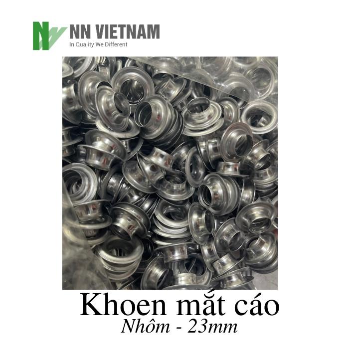 KHOEN MẮC CÁO 23MM DÙNG ĐÓNG MÁY, ĐÓNG KHOEN BẠT