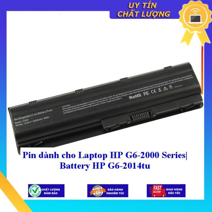 Pin dùng cho Laptop HP G6-2000 Series| Battery HP G6-2014tu - Hàng Nhập Khẩu  MIBAT486