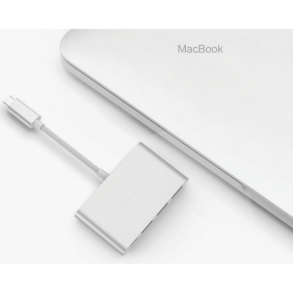 Bộ chuyển đổi USB Type-C ra 3 cổng USB 3.0 + Type-C