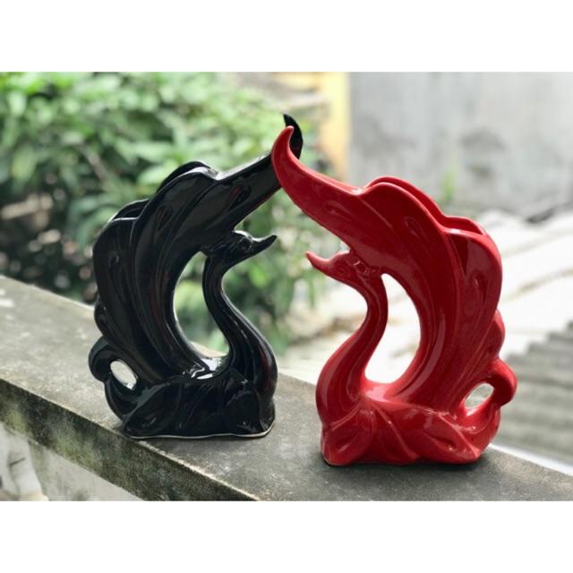 Set hai lọ thiên nga trang trí như hình
