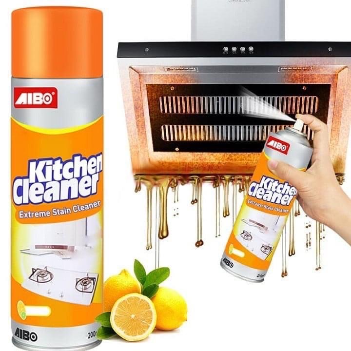 Chai tẩy xịt rửa đa năng vệ sinh bếp Kitchen 500ml ,tẩy các chất bẩn cứng đầu,  hương chanh thơm mát dịu dàng