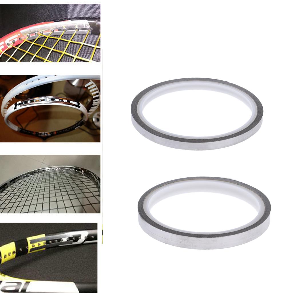 2xAdhesive Golf Lead Tape Tennis Racket Weight Metal Roll Tape Balance 6.35mm