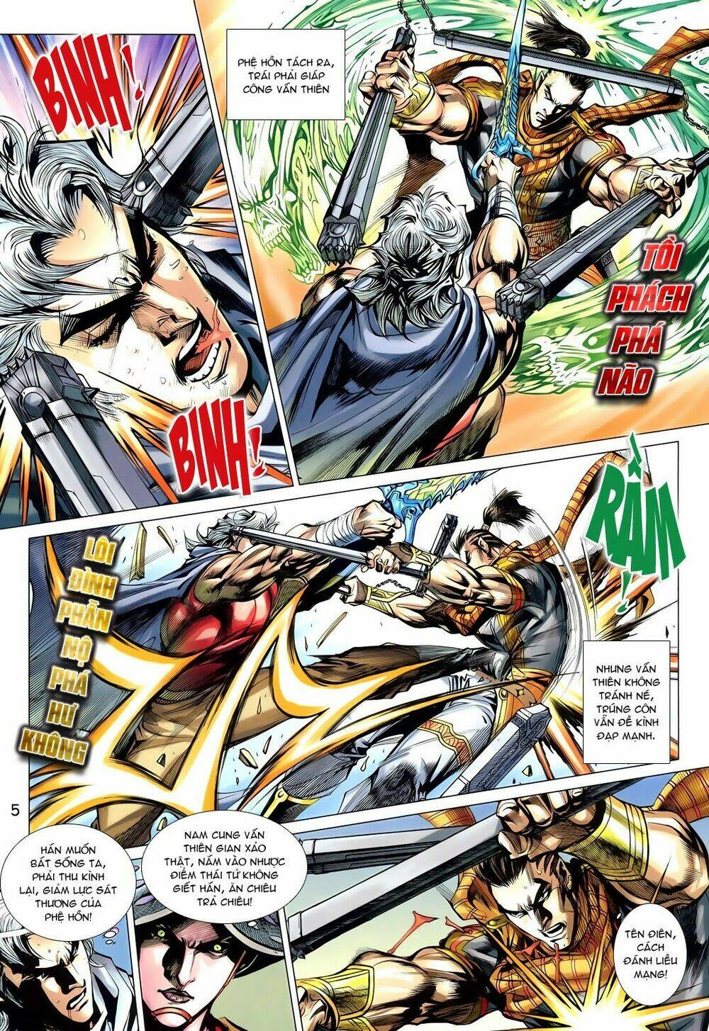 thần binh vấn thiên chapter 18 5