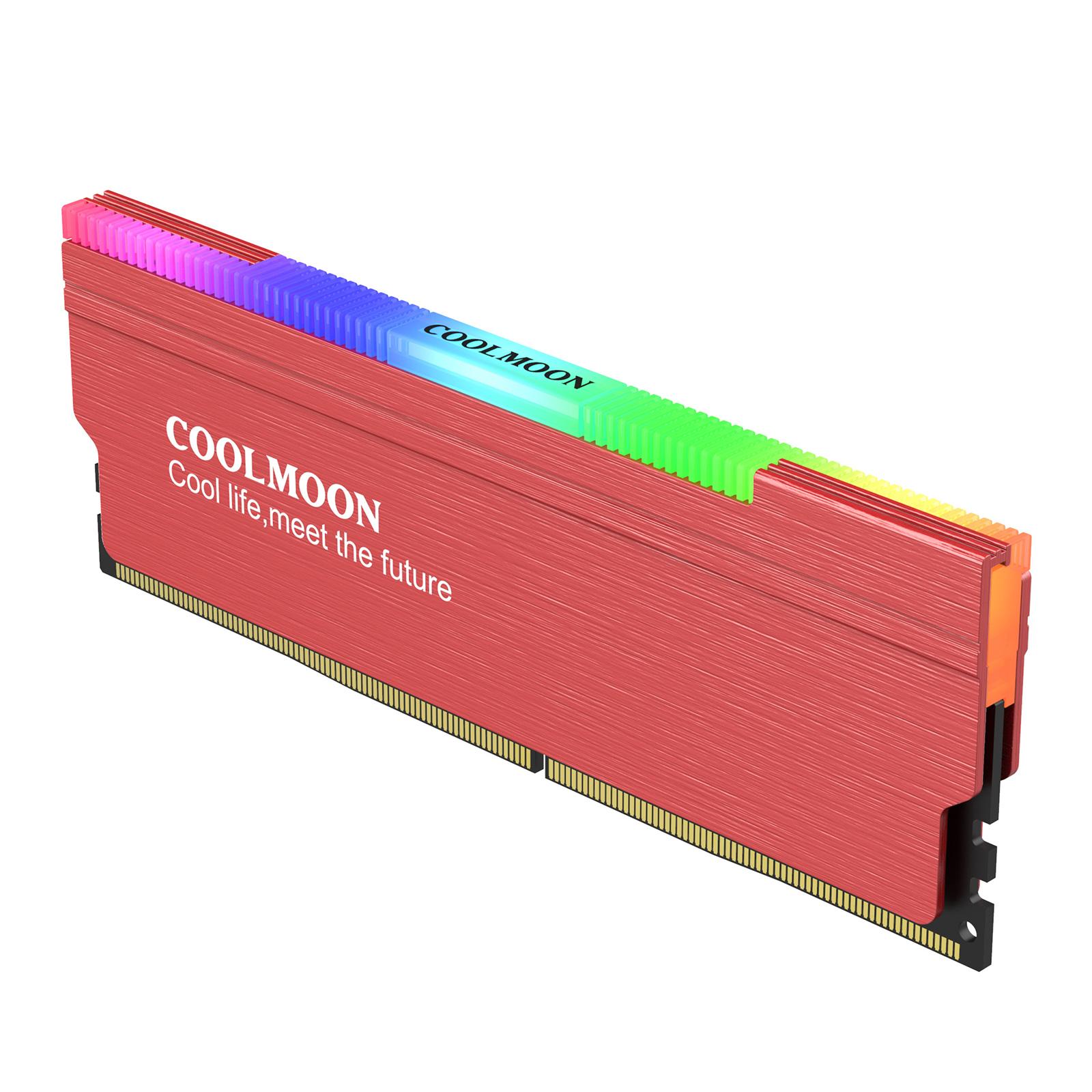 Aluminum Alloy DDR Memory RAM Cooler Radiator for DDR2 DDR3 DDR4DIY PC