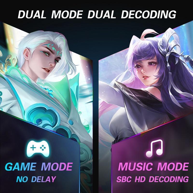 Tai Nghe Chơi Game TWS NUOWA G11 TWS 65ms Kết Nối Bluetooth Có Mic Âm Thanh Bass