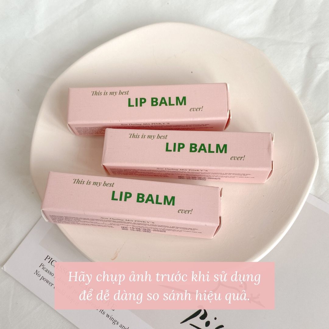 Son dưỡng môi PINKY'S organic làm hồng môi 4g