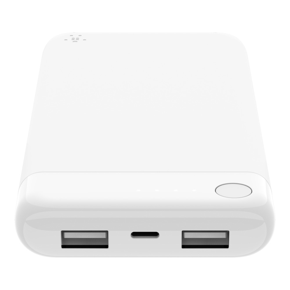 Pin Sạc Dự Phòng Cao Cấp BELKIN 10000mAh Input Lightning F7U046bt Thiết Kế Sang Trọng Hiện Đại, Sạc Nhanh, An Toàn, Siêu Bền, Mỏng Nhẹ - Hàng Chính Hãng