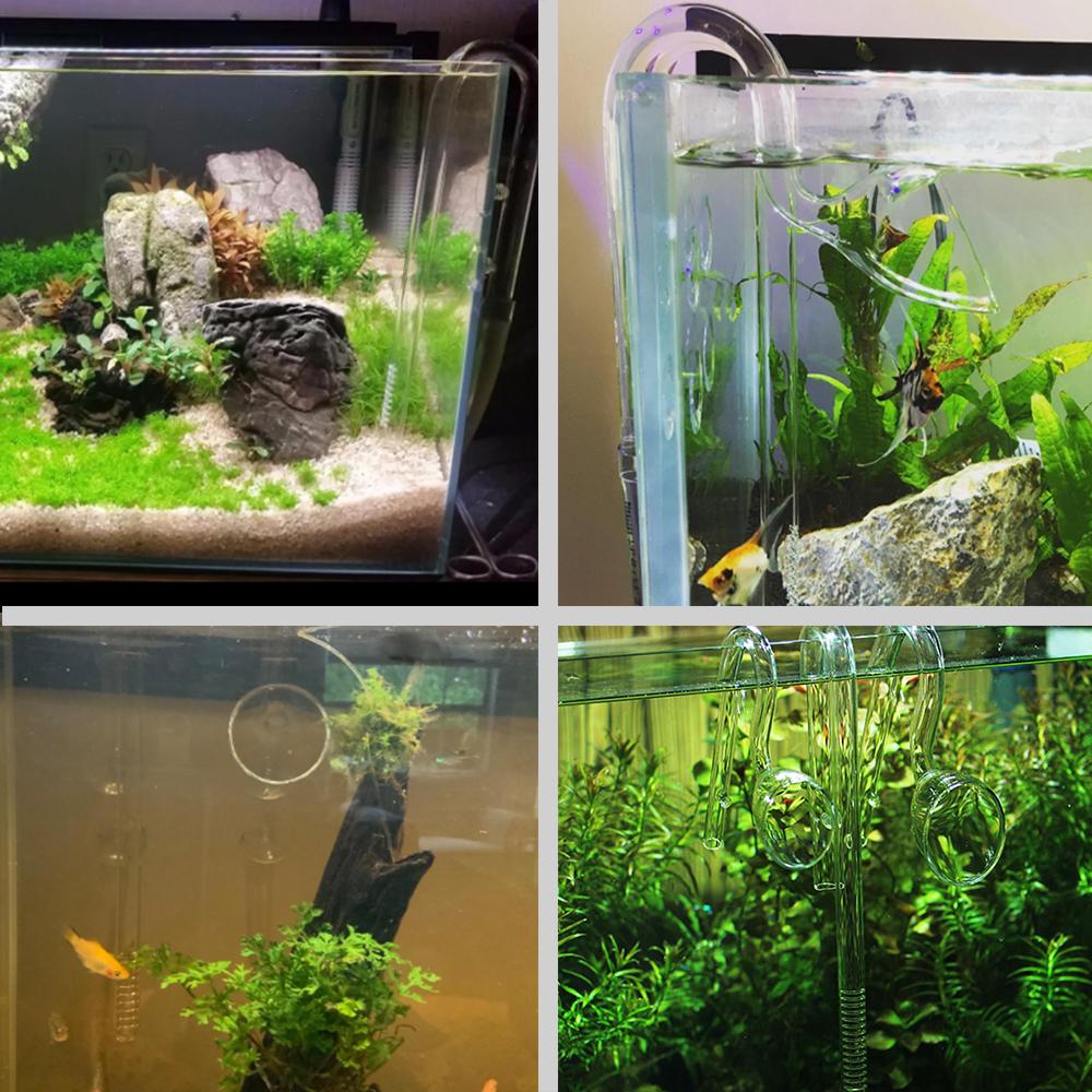 Ống nối cho Bộ lọc bể cá bằng thủy tinh borosilicat độ trong suốt cao Hình chữ U Đường kính bên ngoài 17MM