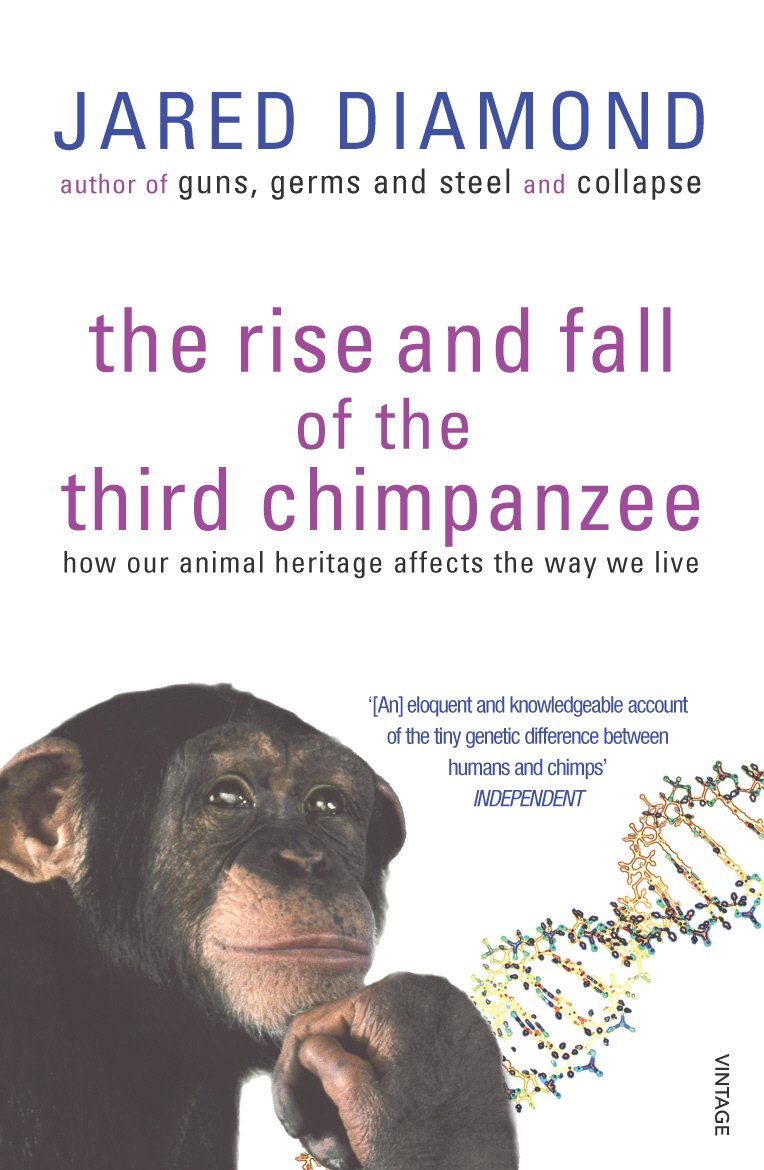 Sách - The Rise and Fall of the Third Chimpanzee by Jared Diamond - Science/ Nonfiction in English